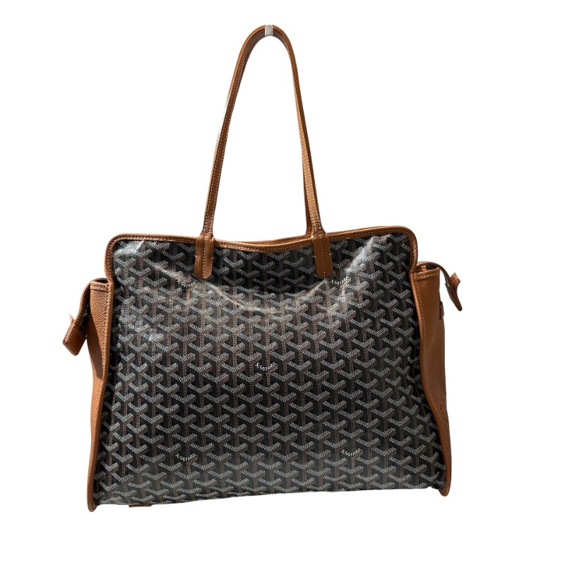 Used GOYARD Hardy PM Tote Bag Brown PHW-0