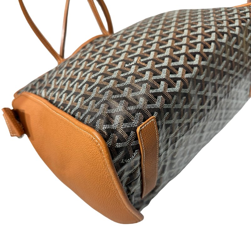 Used GOYARD Hardy PM Tote Bag Brown PHW-4