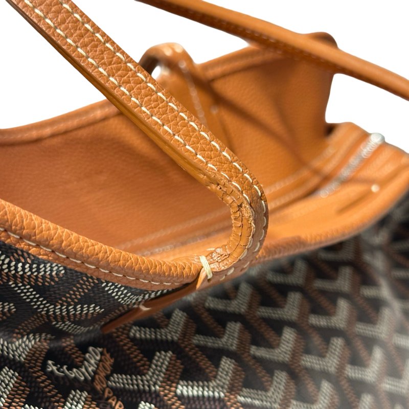 Used GOYARD Hardy PM Tote Bag Brown PHW-6