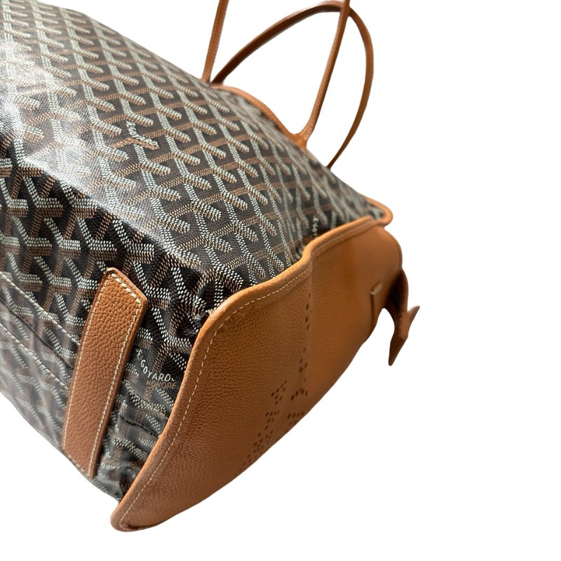 Used GOYARD Hardy PM Tote Bag Brown PHW-7