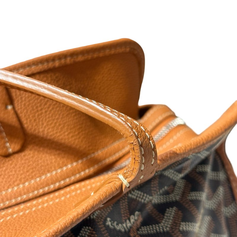 Used GOYARD Hardy PM Tote Bag Brown PHW-9