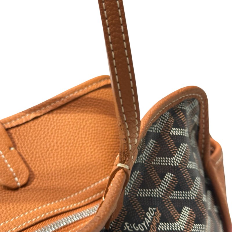 Used GOYARD Hardy PM Tote Bag Brown PHW-12