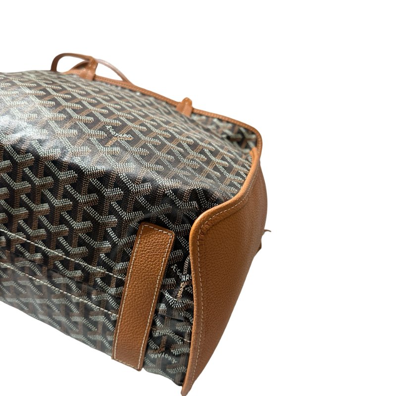 Used GOYARD Hardy PM Tote Bag Brown PHW-17
