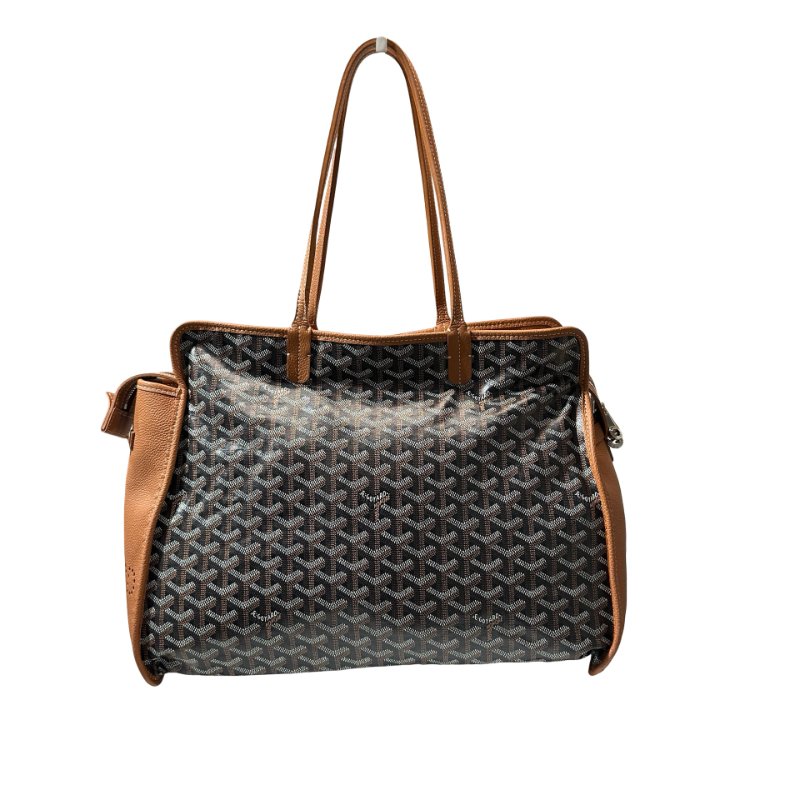 Used GOYARD Hardy PM Tote Bag Brown PHW-18