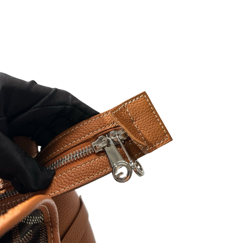Used GOYARD Hardy PM Tote Bag Brown PHW-20