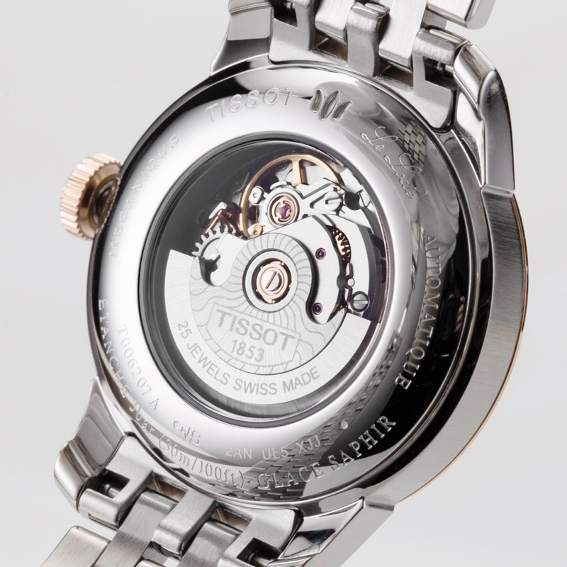 天梭力洛克自動機械女表 T006.207.22.038.00 全新未使用 帶吊牌和原裝盒子 正品保證-2