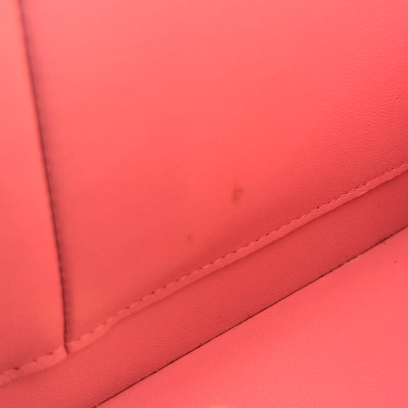 Used Chanel CF 25 Chain Shoulder Bag Light Pink GHW-14