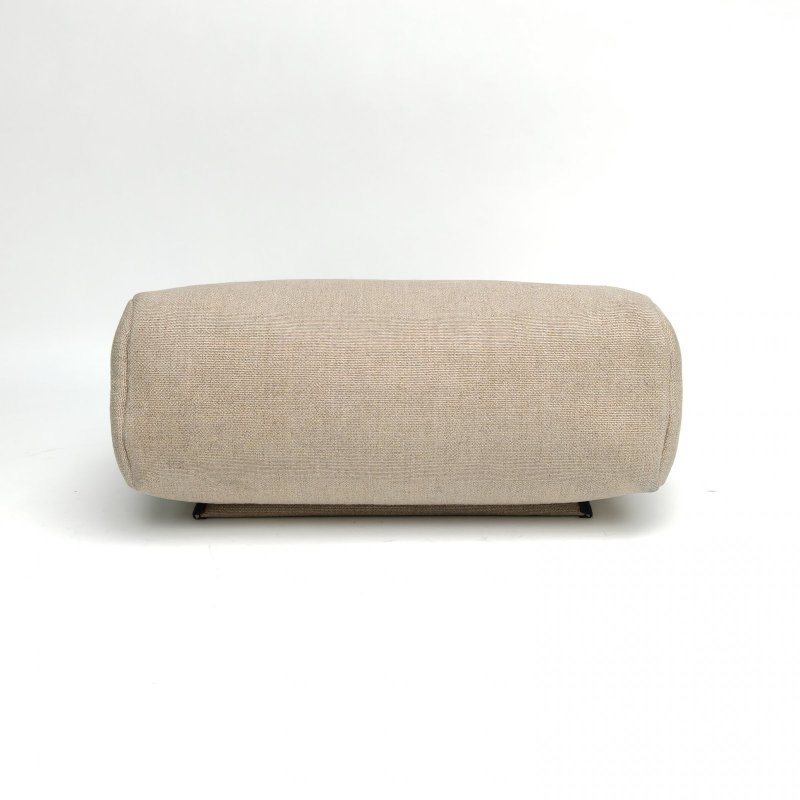 HERMES Herbag31米色拼黑色帆布/牛皮Y刻銀扣肩背包-4