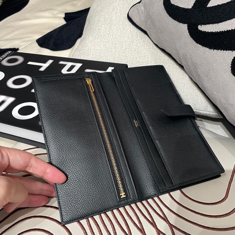 Hermes Bearn Long Wallet Stamp Z-7