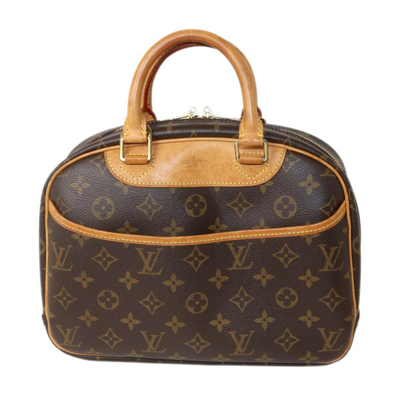 路易威登 Trouville 手提包，Monogram 棕色，M42228 MI0094-1