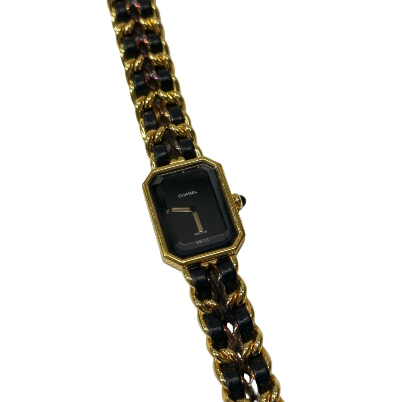 Used CHANEL Première Watch Black GHW-1