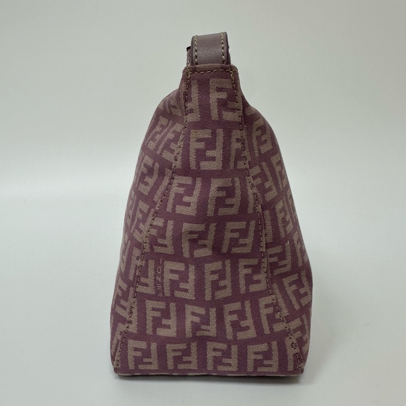 【赫蒂國際精品】Fendi 芬迪 淺紫色迷你手拿包 vintage-6