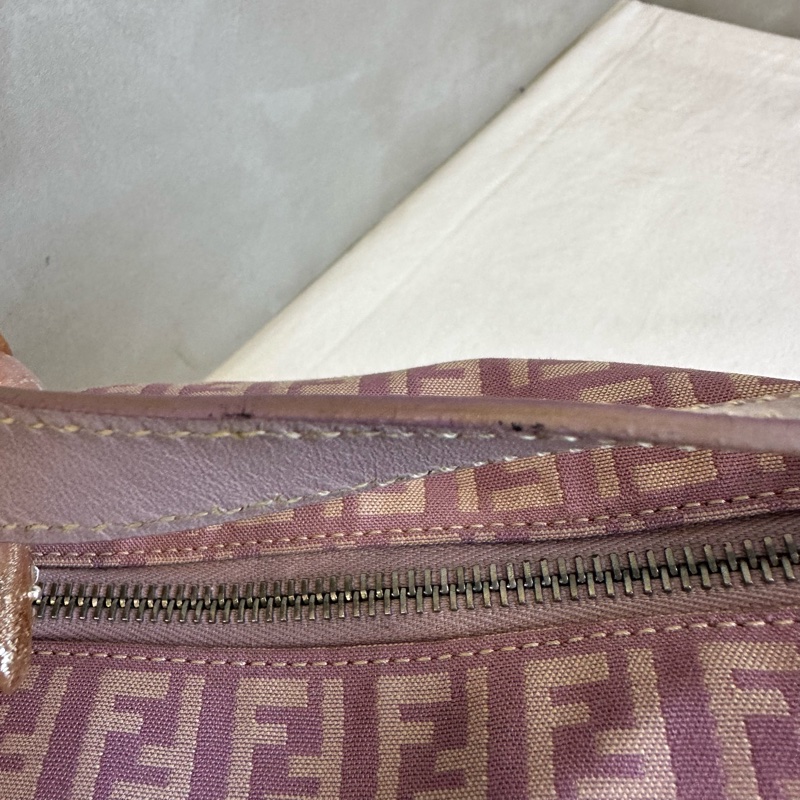 【赫蒂國際精品】Fendi 芬迪 淺紫色迷你手拿包 vintage-13