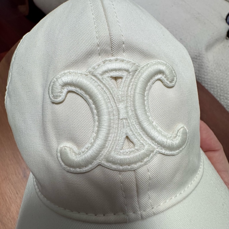 近新Celine 純棉 凱旋門Logo棒球帽🧢S碼-1