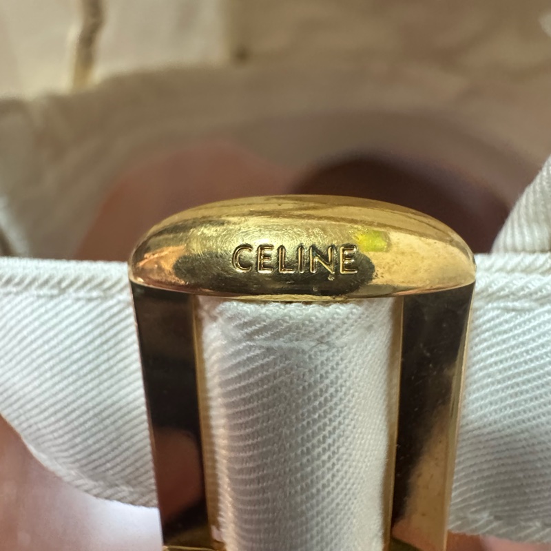 近新Celine 純棉 凱旋門Logo棒球帽🧢S碼-7