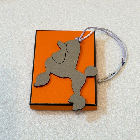 Hermes Poodle 雙面Charm