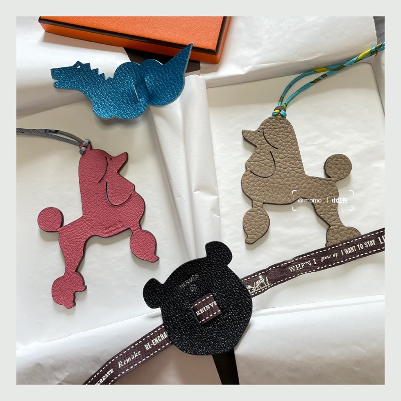 Hermes Poodle 雙面Charm-2