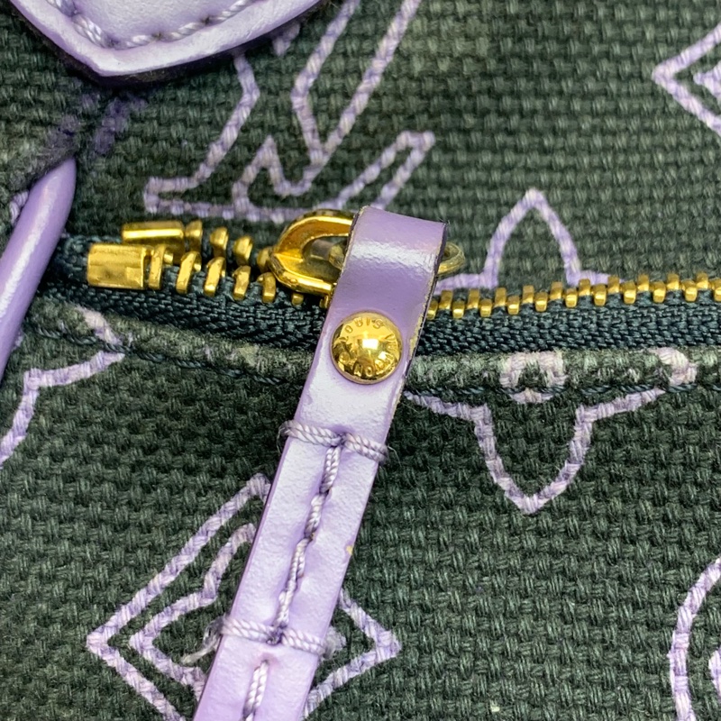 💜中古包 LV紫色老花 GM手袋-3