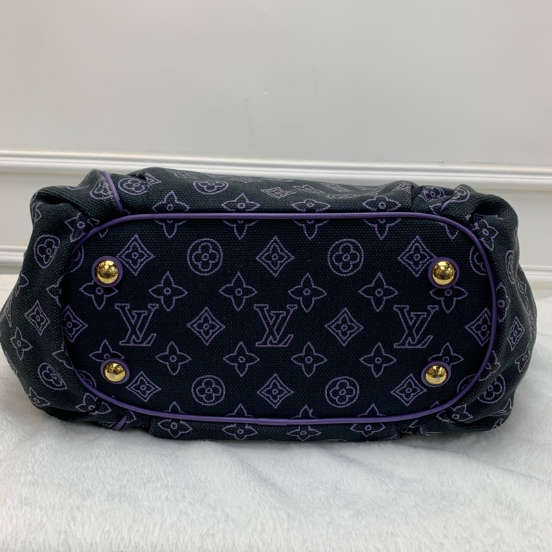 💜中古包 LV紫色老花 GM手袋-4