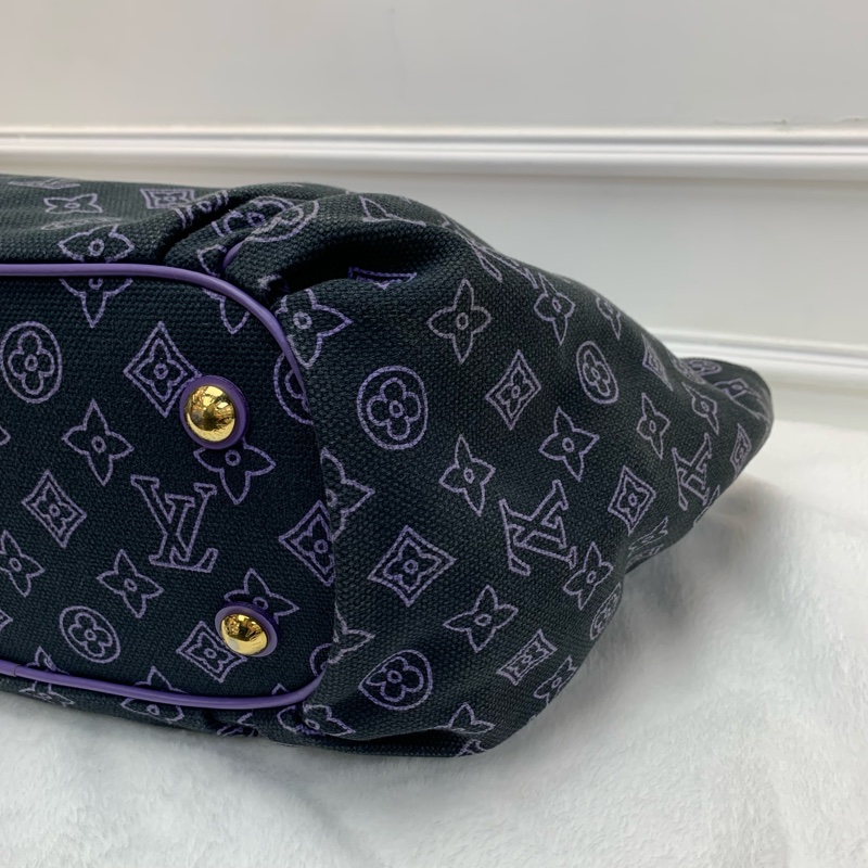 💜中古包 LV紫色老花 GM手袋-6