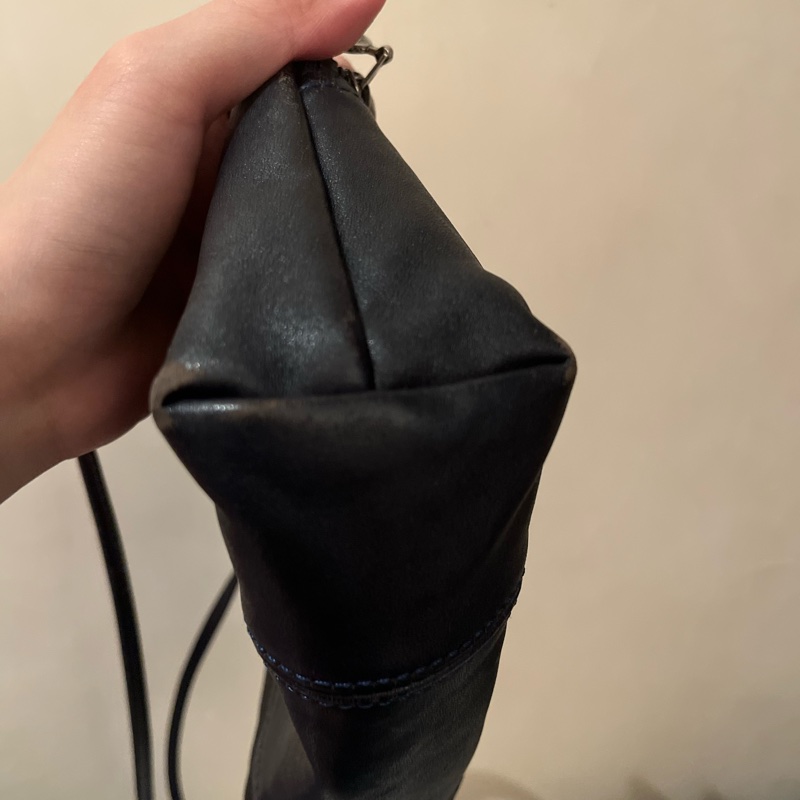 longchamp絕版 斜背包 肩背包 深藍色 現貨-2