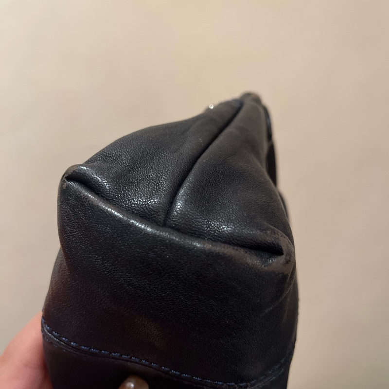 longchamp絕版 斜背包 肩背包 深藍色 現貨-9