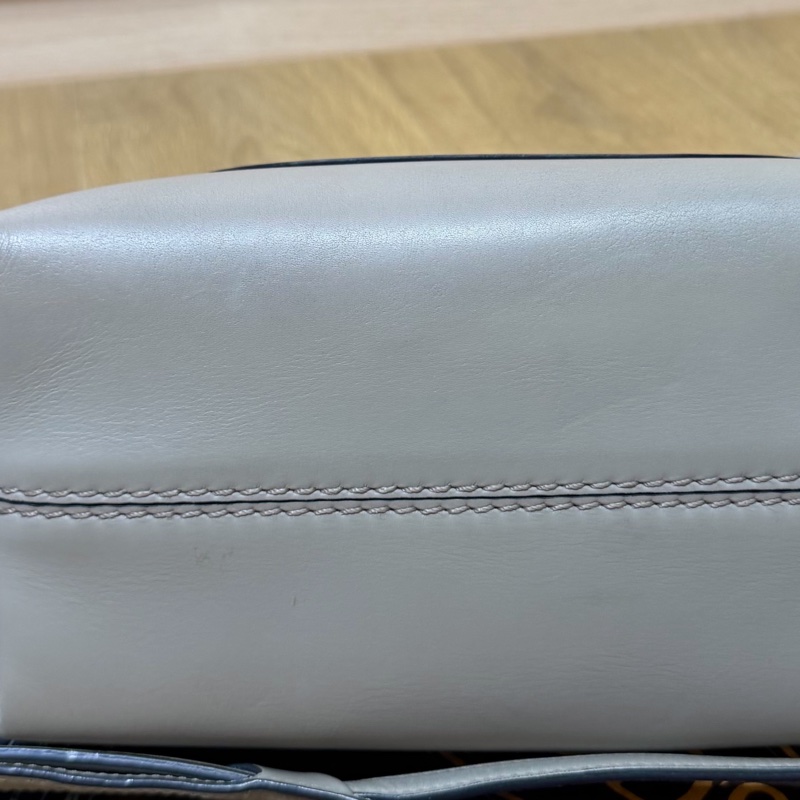 tod's tods wave  灰藍 斑鳩灰配藍  豆豆包 大嘴包 手提包 斜背包 肩背包 側背包-24