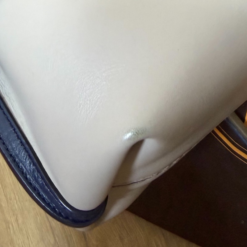 tod's tods wave  灰藍 斑鳩灰配藍  豆豆包 大嘴包 手提包 斜背包 肩背包 側背包-32