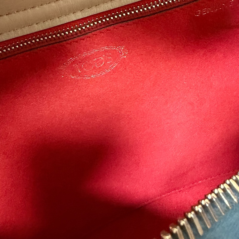 tod's tods wave  灰藍 斑鳩灰配藍  豆豆包 大嘴包 手提包 斜背包 肩背包 側背包-36