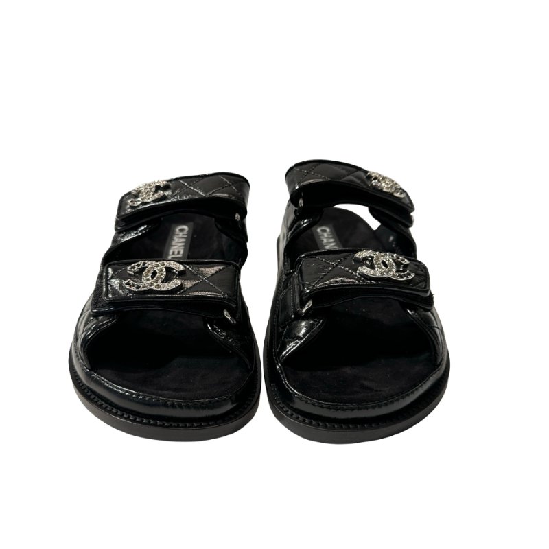 New CHANEL Shoes Black-0