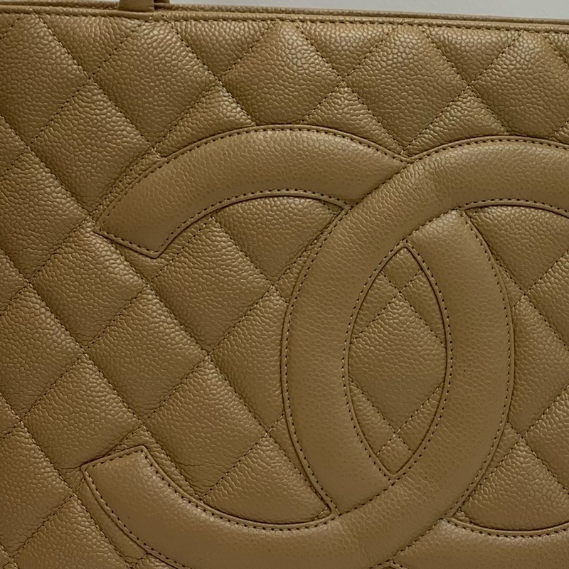 中古包送塵袋🤎Chanel金扣手挽袋-8