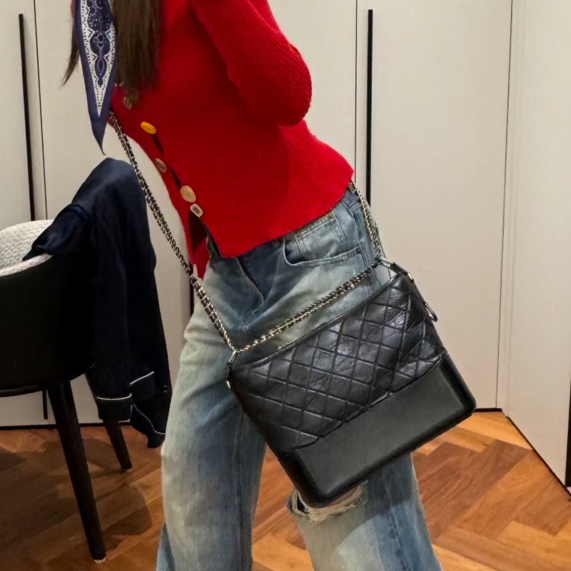 🌚CHANEL香奈兒Gabrielle系列大號流浪托特包-1