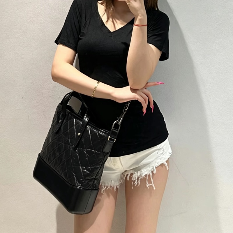 🌚CHANEL香奈兒Gabrielle系列大號流浪托特包-6