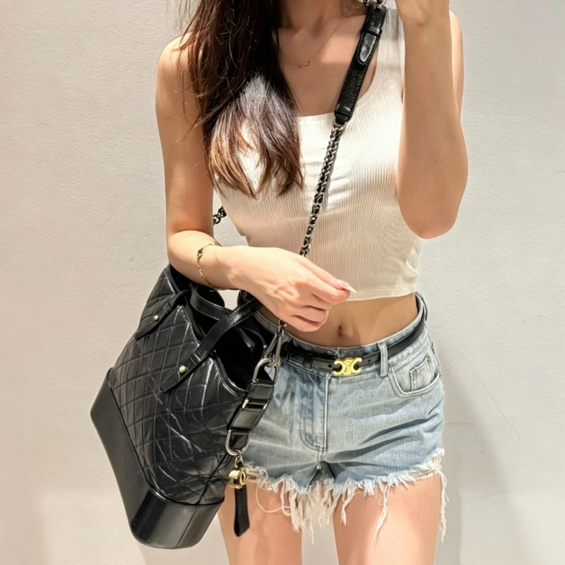 🌚CHANEL香奈兒Gabrielle系列大號流浪托特包-25