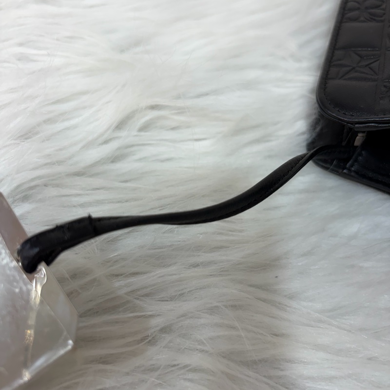 CHANEL A28587 黑羊皮 銀釦 拉鍊 化妝包 萬用包-28