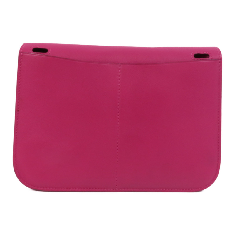 HERMES Swift皮革Mini Halzan手挽肩背兩用袋Rose Purple-1