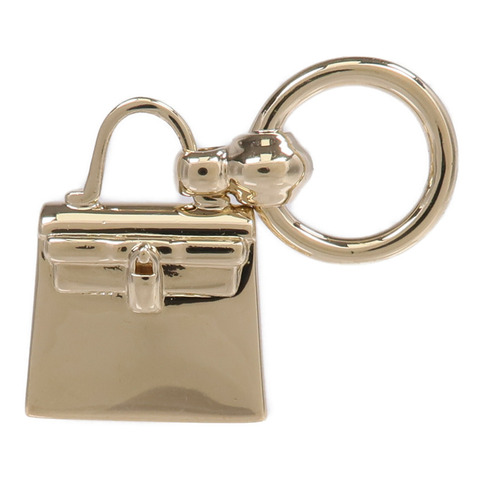 HERMES 金屬Mini Kelly Twilly Ring絲巾扣