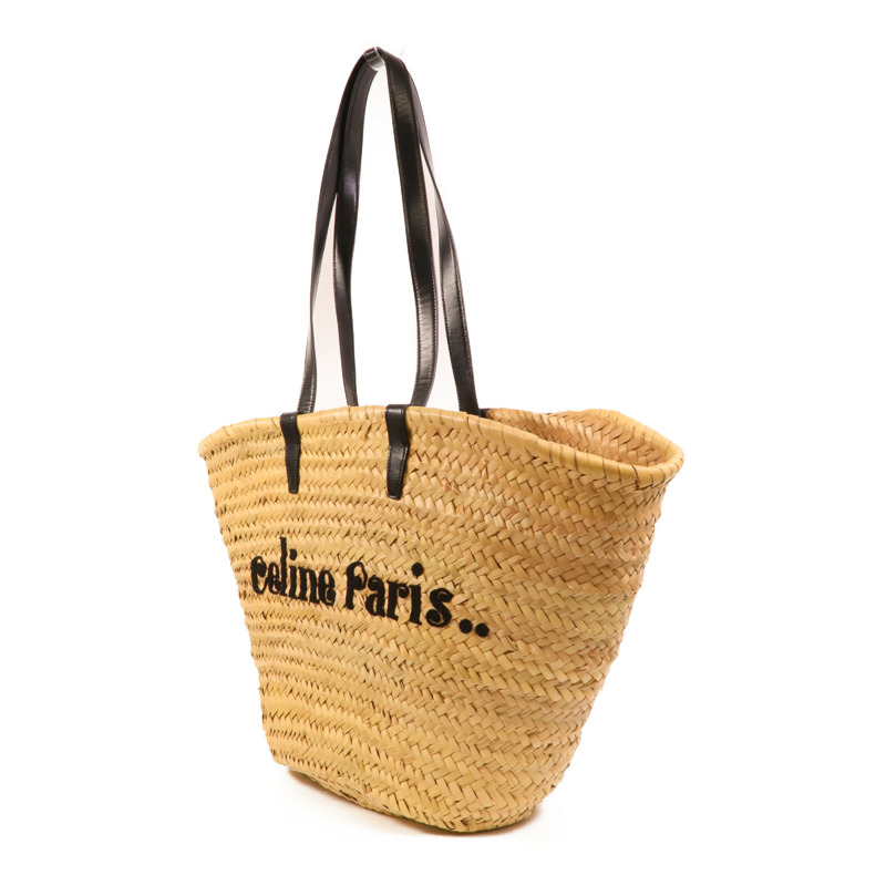 CELINE Raffia Classic Panier Medium肩背袋-2