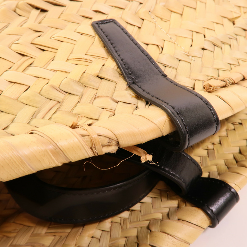 CELINE Raffia Classic Panier Medium肩背袋-12