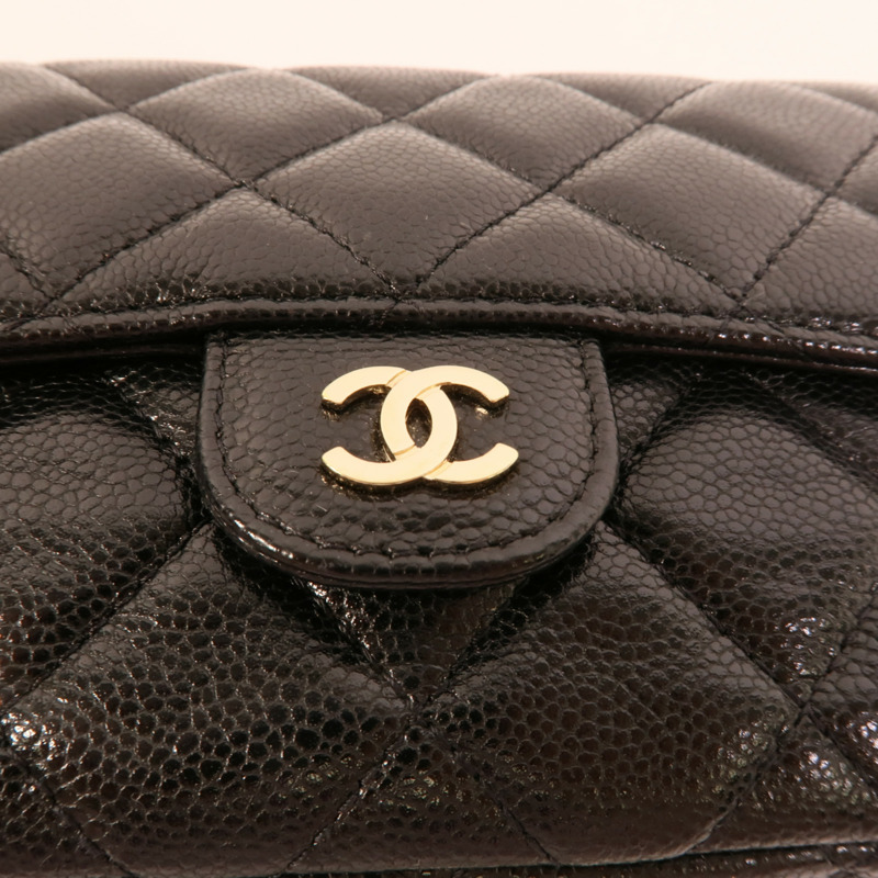 CHANEL 牛皮皮革Flap Phone Holder肩背袋-6