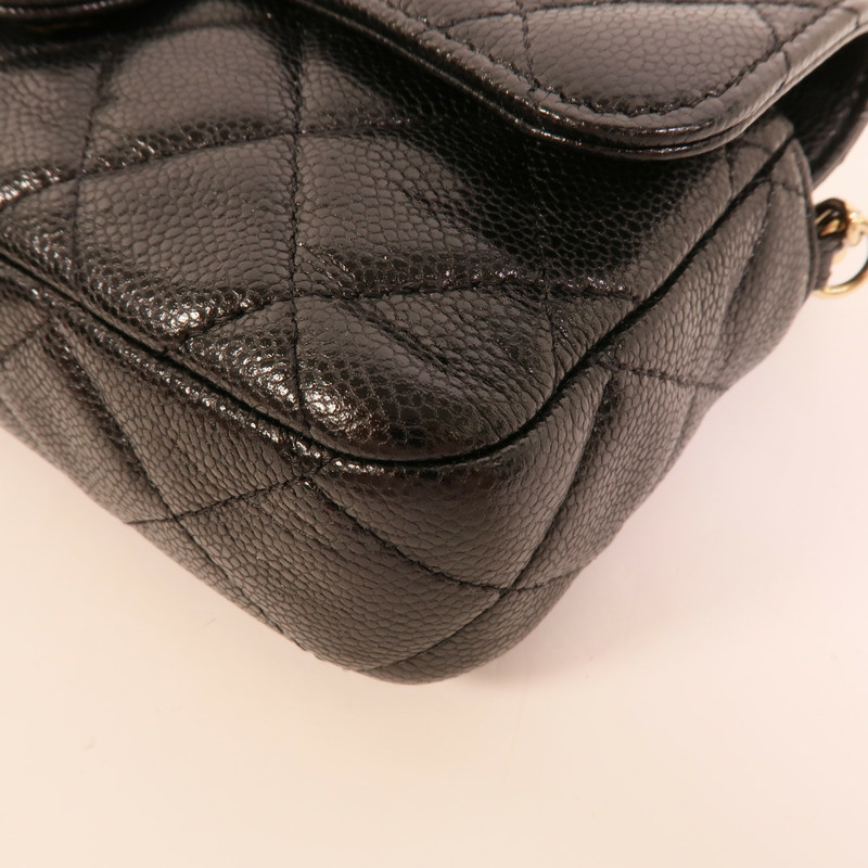 CHANEL 牛皮皮革Flap Phone Holder肩背袋-13