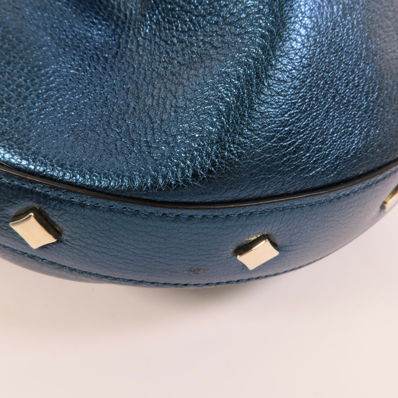 MCM 牛皮皮革2 Way Shoulder Bag手挽肩背兩用袋-11