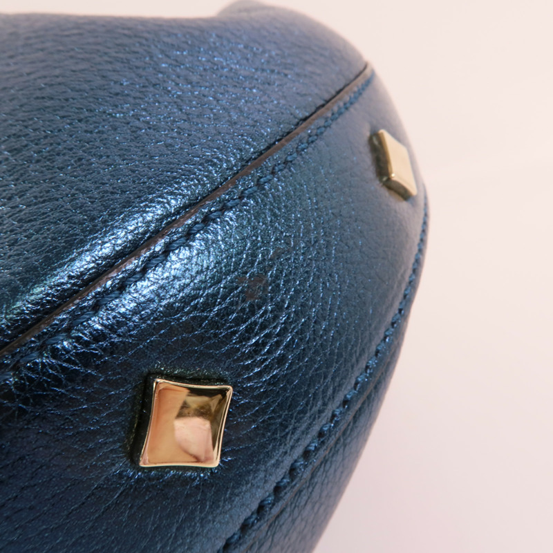 MCM 牛皮皮革2 Way Shoulder Bag手挽肩背兩用袋-15