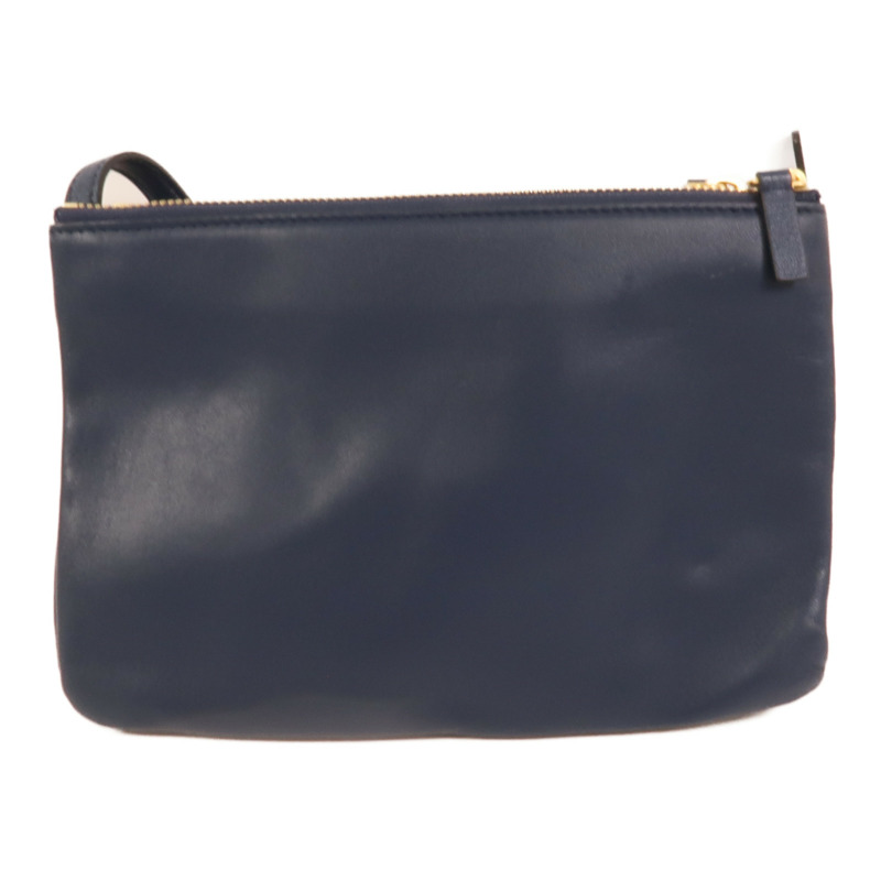 CELINE 羊皮皮革Trio Small肩背袋-1