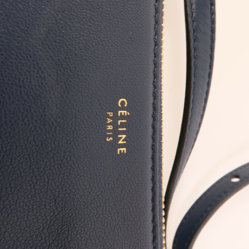 CELINE 羊皮皮革Trio Small肩背袋-6