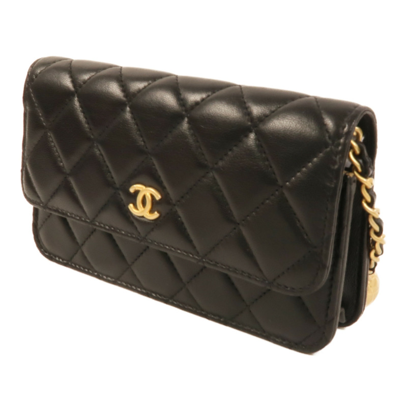 CHANEL 羊皮皮革Phone Bag肩背袋-2