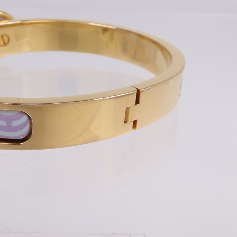 HERMES 金屬/琺瑯Mini Clic Chaine d'Ancre Bracelet手鐲-9