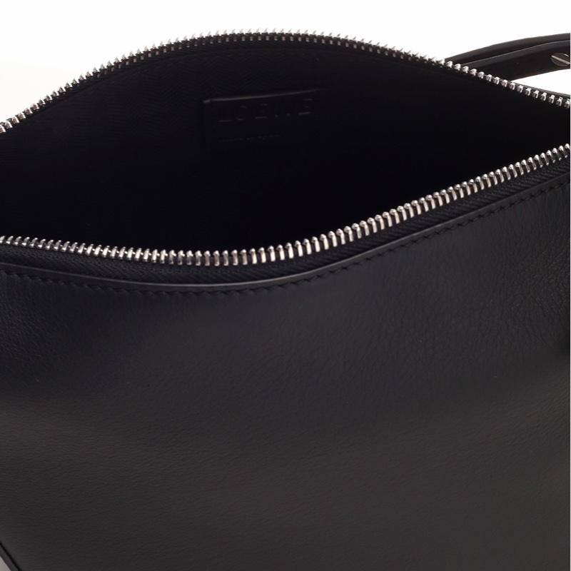 Loewe 女士 迷你 Hammock Hobo 拉鍊單肩包均碼碼MINI、28cm*9.5cm*17cm-1