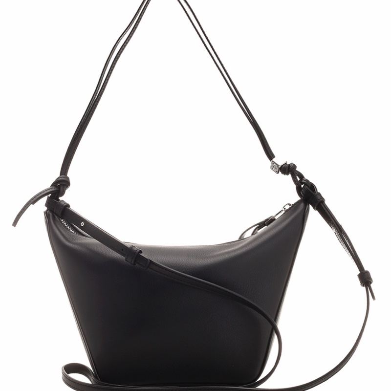 Loewe 女士 迷你 Hammock Hobo 拉鍊單肩包均碼碼MINI、28cm*9.5cm*17cm-2