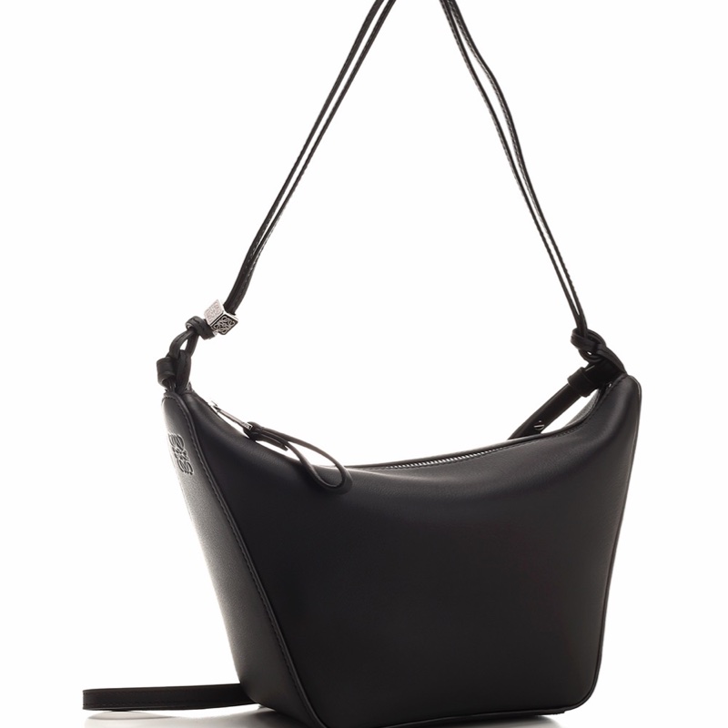 Loewe 女士 迷你 Hammock Hobo 拉鍊單肩包均碼碼MINI、28cm*9.5cm*17cm-3
